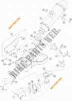 SCARICO per KTM 1290 SUPER DUKE R SPECIAL EDITION ABS 2016
