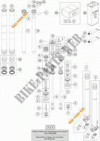FORCELLA ANTERIORE (COMPONENTI) per KTM 125 SX 2016