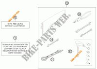 UTENSILI / MANUALE / OPZIONI per KTM 125 SX 2016