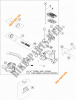POMPA FRENO ANTERIORE per KTM 125 SX 2014