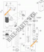 AMMORTIZZATORE (COMPONENTI) per KTM 1290 SUPER DUKE R SPECIAL EDITION ABS 2016