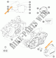 CARTER MOTORE per KTM 125 SX 2011