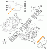 CARTER MOTORE per KTM 125 SX 2009