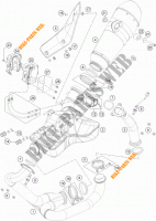 SCARICO per KTM 1290 SUPER DUKE R WHITE 2018