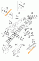 FORCELLONE per KTM 125 SX 2001