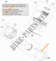 CILINDRO per KTM 1290 SUPER DUKE R BLACK 2018