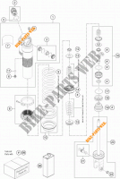 AMMORTIZZATORE (COMPONENTI) per KTM 450 SX-F FACTORY EDITION 2018
