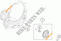 CONTRALBERO DI BILANCIAMENTO per KTM 450 SX-F FACTORY EDITION 2018