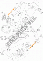 SCARICO per KTM 1290 SUPER DUKE R WHITE 2018