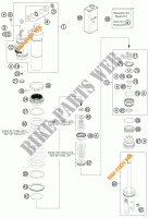 AMMORTIZZATORE (COMPONENTI) per KTM 450 SX-F FACTORY EDITION 2013