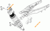 AMMORTIZZATORE per KTM 450 SX-F FACTORY EDITION 2013