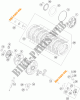 FRIZIONE per KTM 450 SX-F FACTORY EDITION 2013