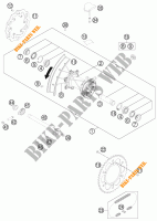 RUOTA POSTERIORE per KTM 450 SX-F FACTORY EDITION 2013