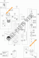 AMMORTIZZATORE (COMPONENTI) per KTM 450 SX-F 2018