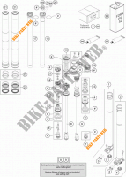 FORCELLA ANTERIORE (COMPONENTI) per KTM 450 SX-F 2018