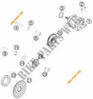 MOTORINO AVVIAMENTO per KTM 450 SX-F 2015