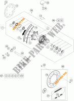 RUOTA POSTERIORE per KTM 350 SX-F 2018