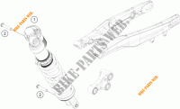 AMMORTIZZATORE per KTM 350 SX-F 2018