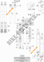 FORCELLA ANTERIORE (COMPONENTI) per KTM 350 SX-F 2018