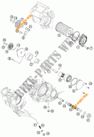 POMPA OLIO per KTM 350 SX-F 2011