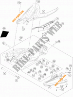 FORCELLONE per KTM 1290 SUPER DUKE R WHITE 2017