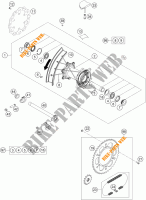 RUOTA POSTERIORE per KTM 250 SX 2019