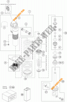 AMMORTIZZATORE (COMPONENTI) per KTM 250 SX 2019