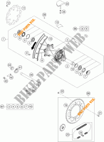 RUOTA POSTERIORE per KTM 250 SX 2016