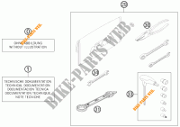 UTENSILI / MANUALE / OPZIONI per KTM 250 SX 2016