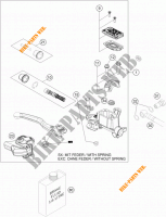 POMPA FRENO ANTERIORE per KTM 250 SX 2015