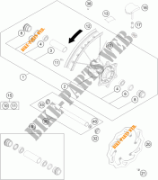 RUOTA ANTERIORE per KTM 150 SX 2015