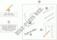 UTENSILI / MANUALE / OPZIONI per KTM 150 SX 2015
