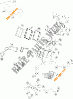FILTRI ARIA per KTM 1290 SUPER DUKE R ORANGE ABS 2016