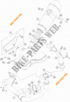 SCARICO per KTM 1290 SUPER DUKE R BLACK ABS 2016