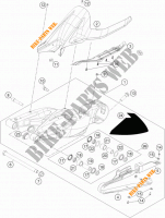 FORCELLONE per KTM 1290 SUPER DUKE R ORANGE ABS 2016