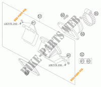 PACCO LAMELLARE per KTM 105 SX 2004