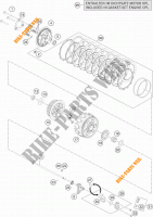FRIZIONE per KTM 1290 SUPER DUKE R ORANGE ABS 2016