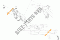AMMORTIZZATORE per KTM 65 SX 2011