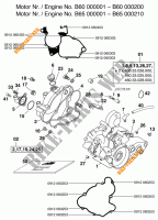 CARTER MOTORE per KTM 60 SX 2000
