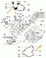 CARTER MOTORE per KTM 60 SX 1998