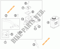 POMPA FRENO ANTERIORE per KTM 50 SXS 2015