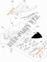 FORCELLONE per KTM 1290 SUPER DUKE R ORANGE ABS 2015