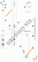 FORCELLA ANTERIORE (COMPONENTI) per KTM 50 SX 2015