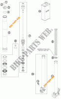 FORCELLA ANTERIORE (COMPONENTI) per KTM 50 SX 2014