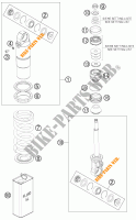AMMORTIZZATORE (COMPONENTI) per KTM 50 SX 2013