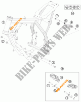 TELAIO per KTM 50 SX 2011