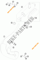 SCARICO per KTM 50 SX 2008