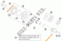 CONTRALBERO DI BILANCIAMENTO per KTM 990 SUPER DUKE R 2013