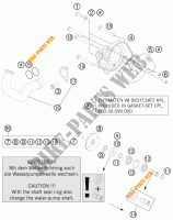 POMPA ACQUA per KTM 990 SUPER DUKE R 2013