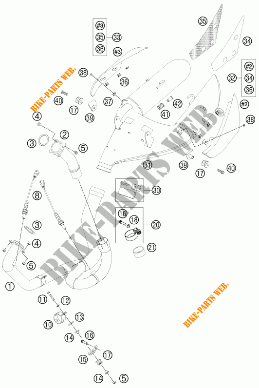 SCARICO per KTM 990 SUPER DUKE R 2013